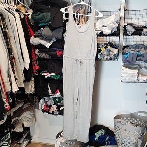 A New Day Light Gray Sleeveless Jumpsuit